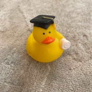Yellow Graduation Rubber Duck